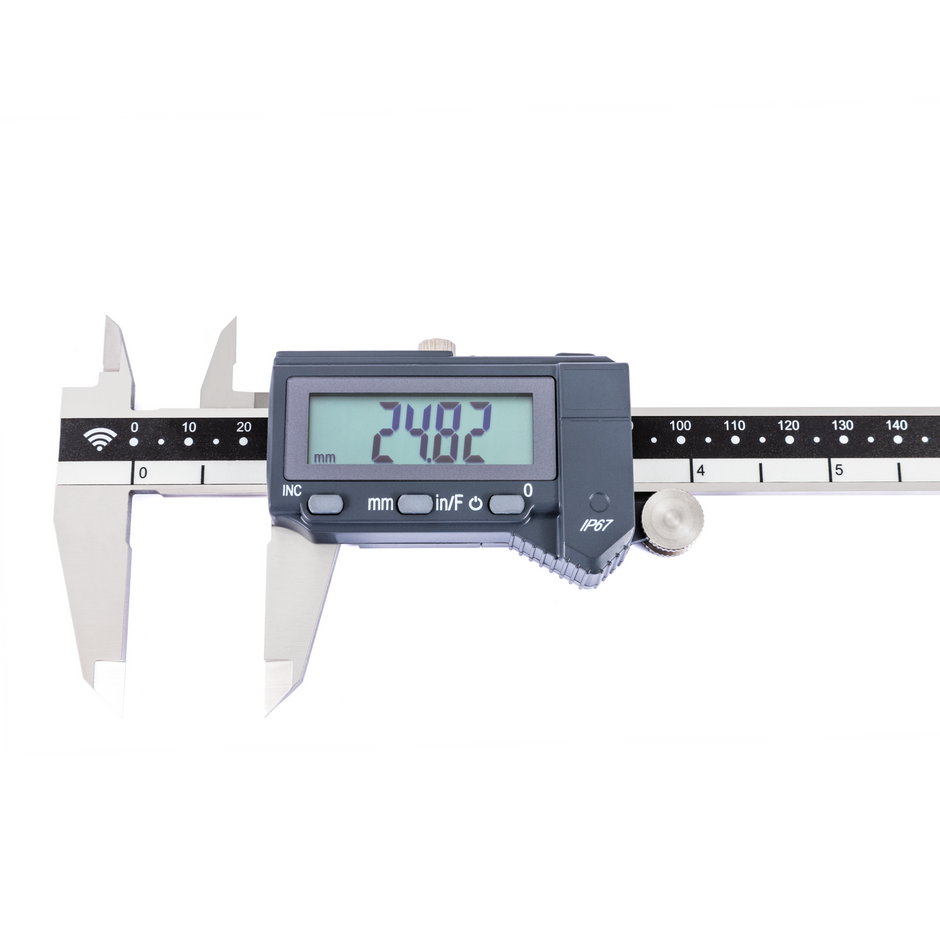 Digital Caliper, Bluetooth, IP67, 12