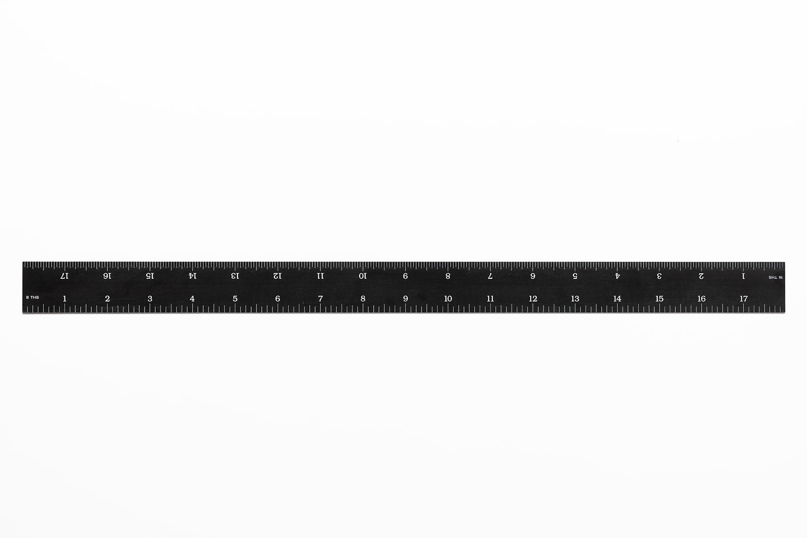 Black Chrome Rulers (Rigid)