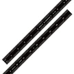 Black Chrome Flexible Rulers (Packs)