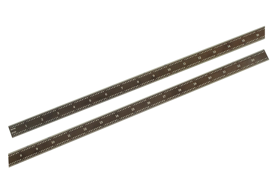 Black Chrome Rulers (Flexible)