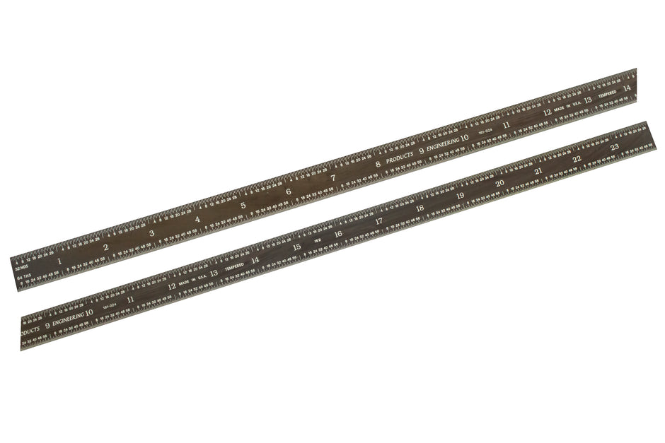 Black Chrome Flexible Rulers (Packs)
