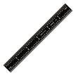 Black Chrome Rulers (Rigid)