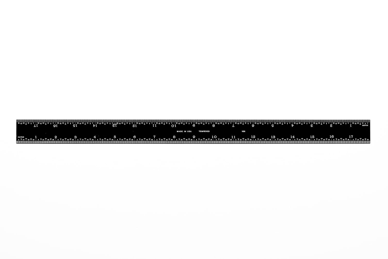 Black Chrome Rigid Rulers (Packs)