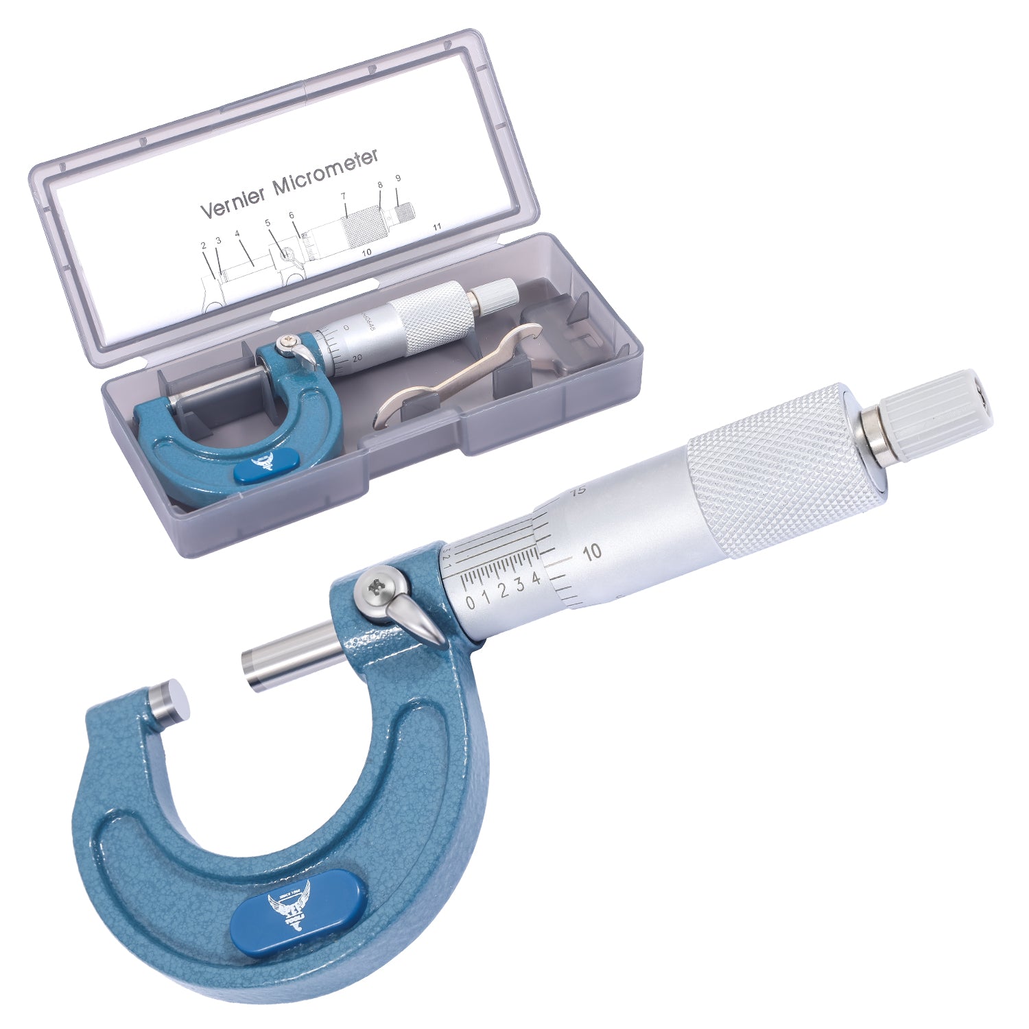 High Precision Mechanical Micrometer for Accurate Measurements – PEC Tools