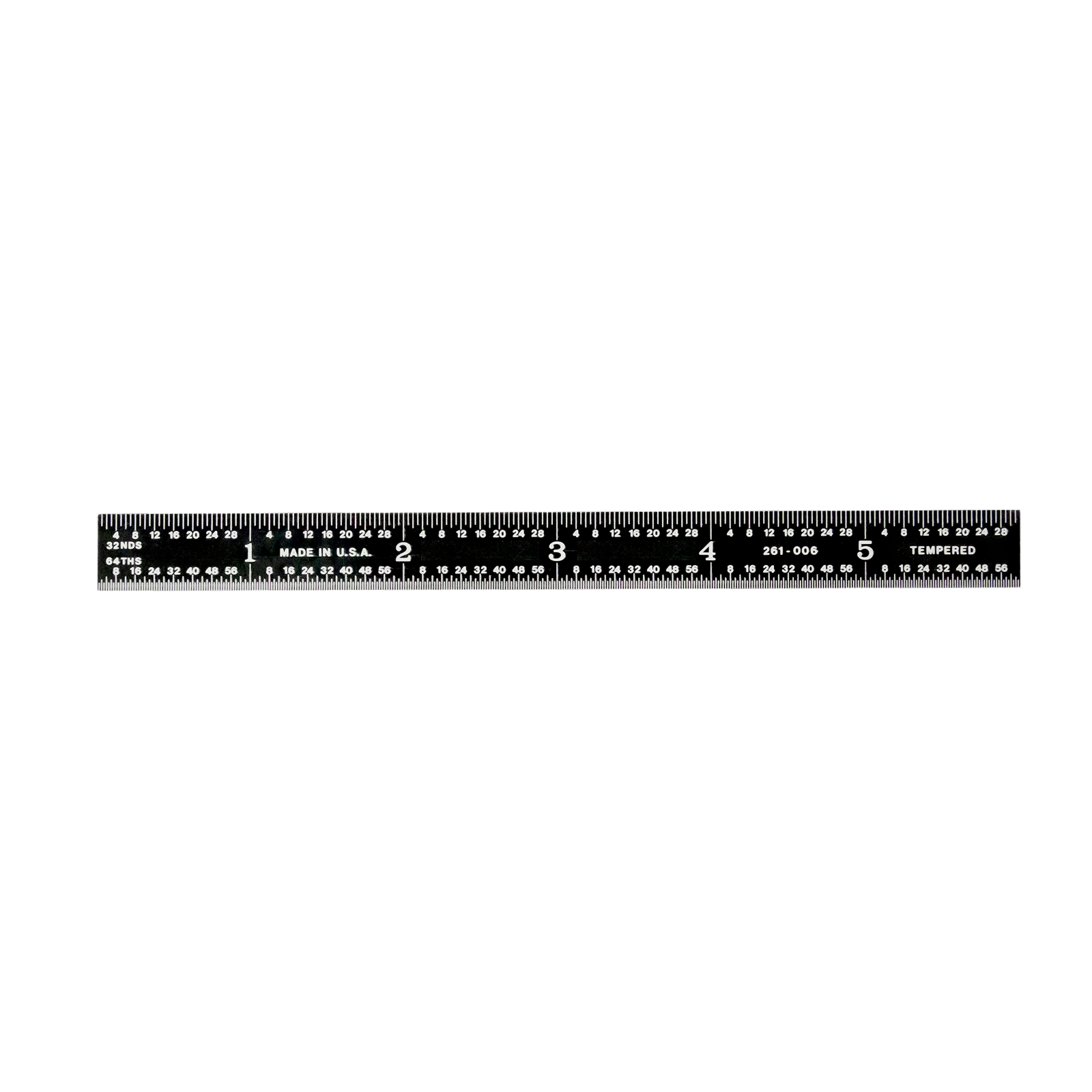 Black Chrome Flexible Rulers with English and Metric graduations for precision measurements.