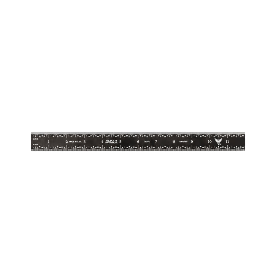 Black Chrome Rulers (Rigid)
