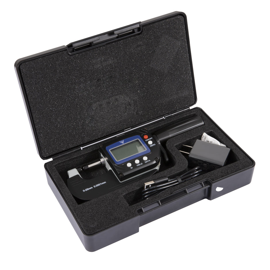 IP65 High Precision Digital Outside Micrometer 0-1