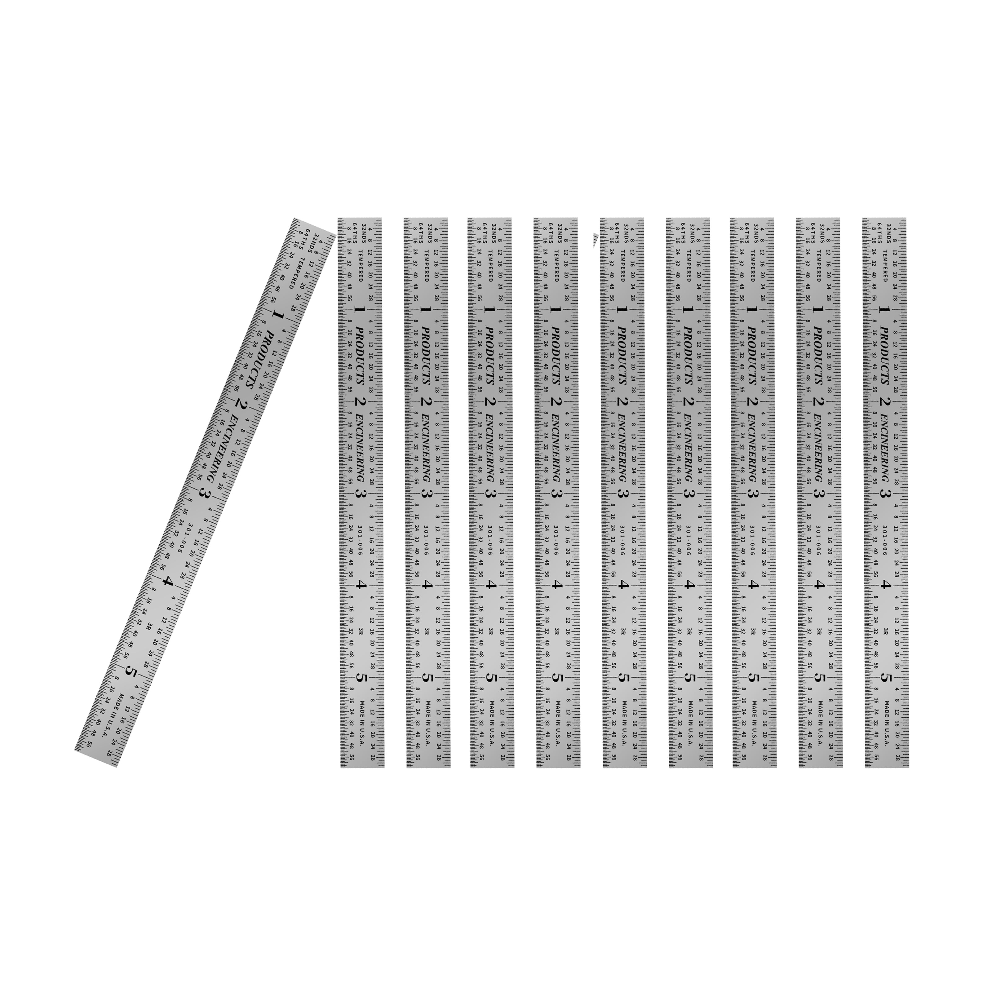 Flexible Stainless Steel Rulers (Packs)