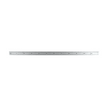 Flexible Satin Chrome-Plated Steel Rulers - Full English Graduations
