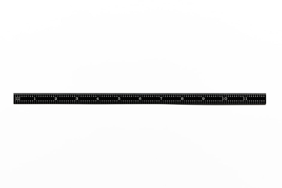 Black Chrome Rulers (Flexible)