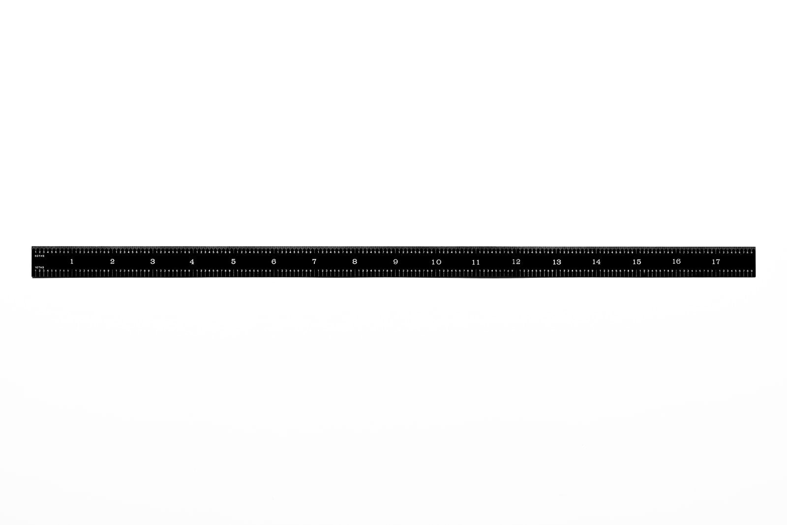 Black Chrome Flexible Rulers (Packs)
