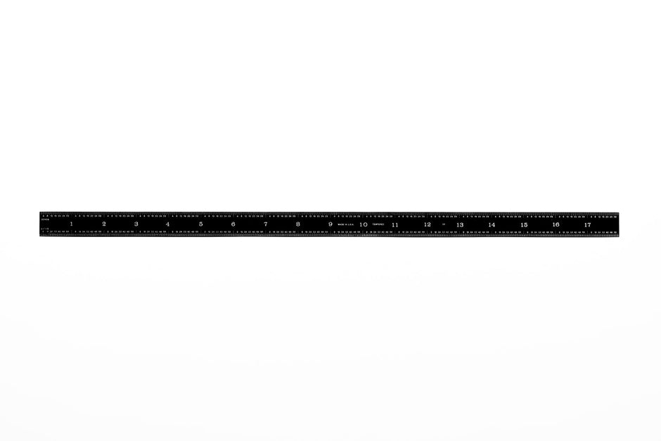 Black Chrome Flexible Rulers (Packs)
