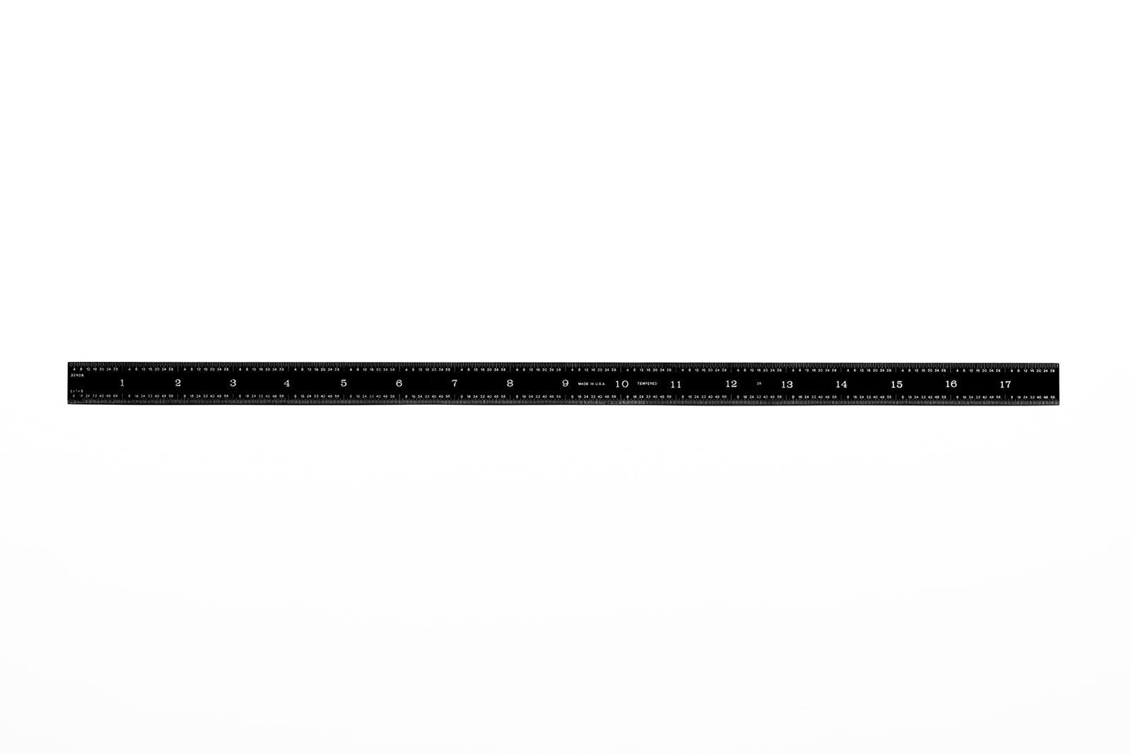 Black Chrome Flexible Rulers (Packs)
