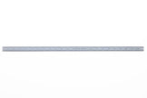Flexible Satin Chrome-Plated Steel Rulers - Full English Graduations