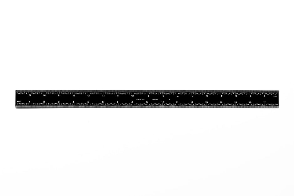 Black Chrome Rigid Rulers (Packs)