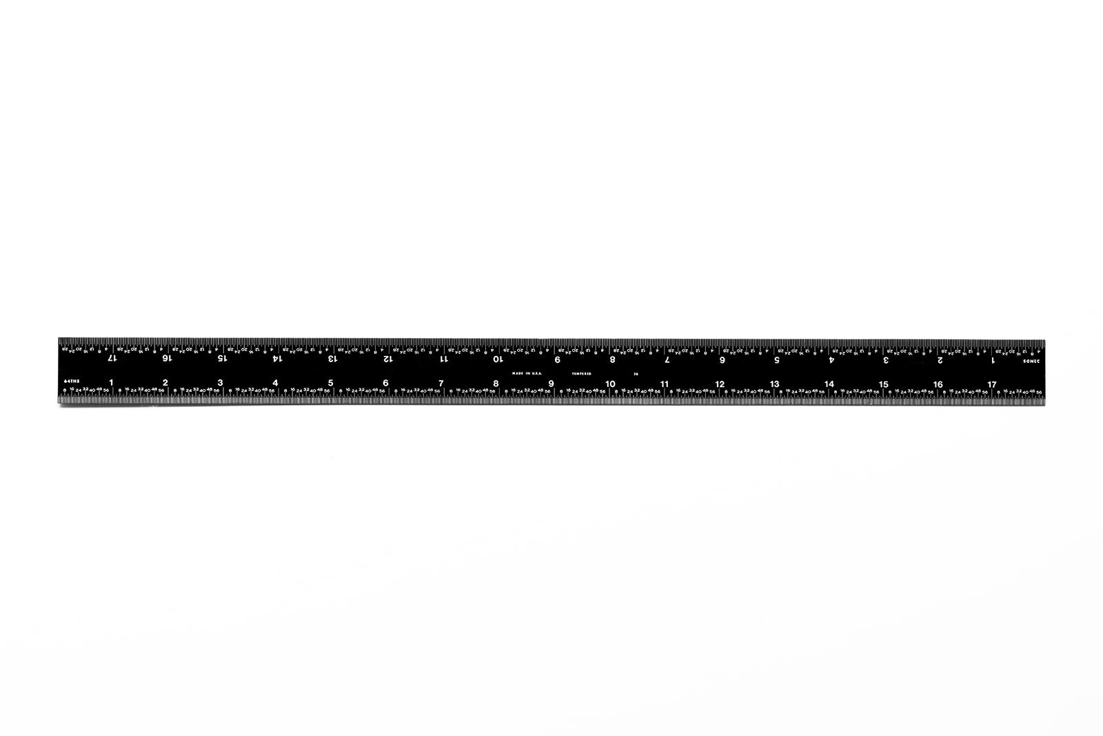 Black Chrome Rigid Rulers (Packs)