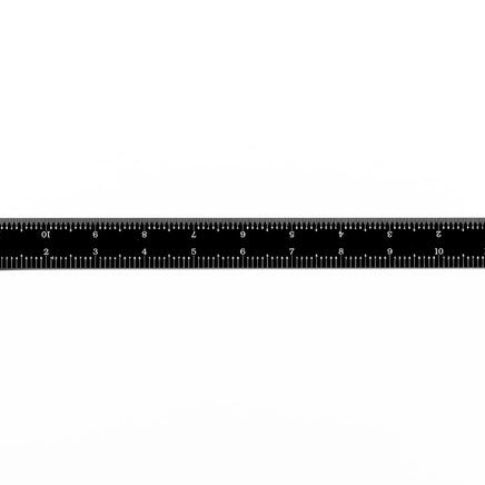 Black Chrome Rigid Rulers