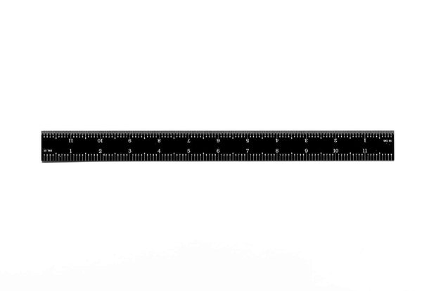 Rigit Ruler Black Chrome Rulers – PEC Tools