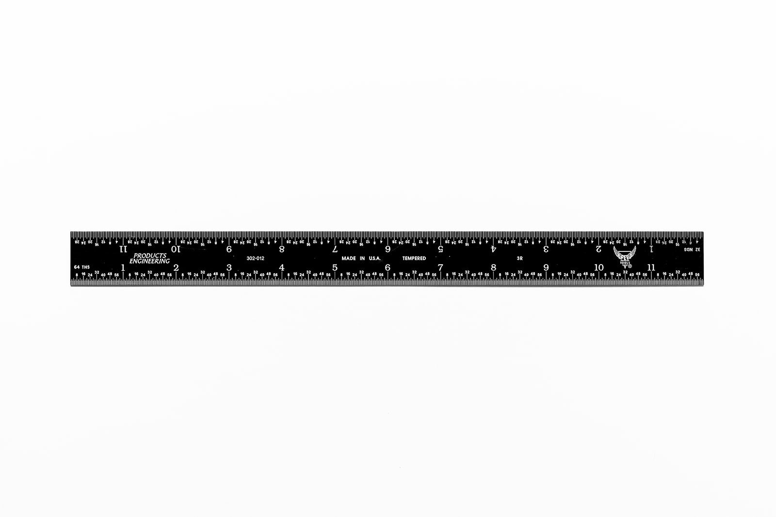 Black Chrome Rigid Rulers (Packs)