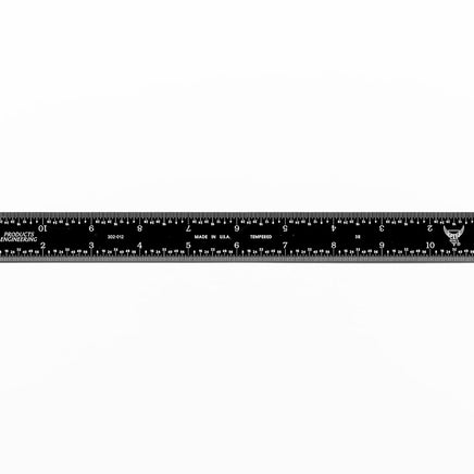 Black Chrome Rigid Rulers