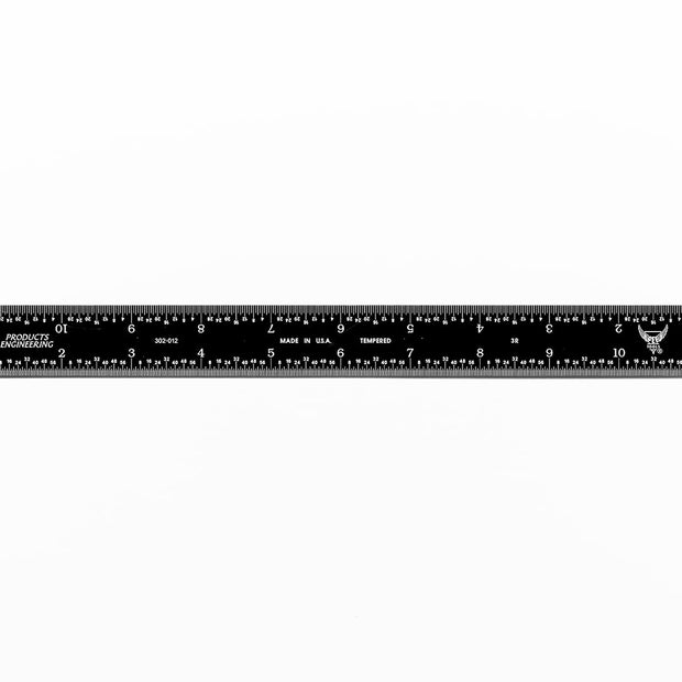 Black Chrome Rulers (Rigid)