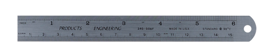 Round End Rulers