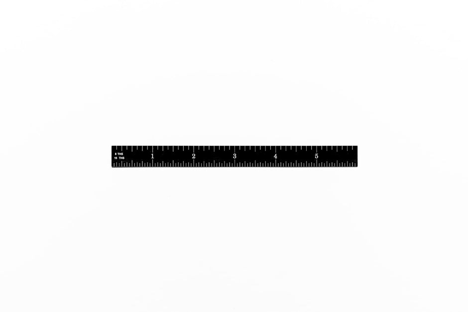 Black Chrome Flexible Rulers (Packs)