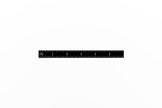 Black Chrome Flexible Rulers (Packs)