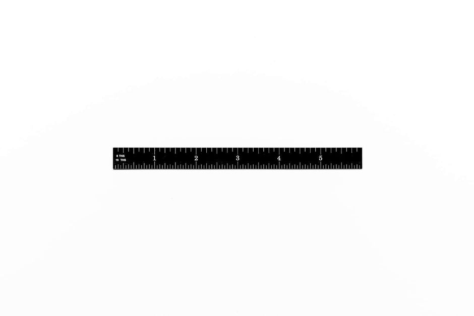 Multi-angle Measuring Set ruler showing clear measurement markings on a white background.