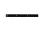 Black Chrome Rulers (Rigid)