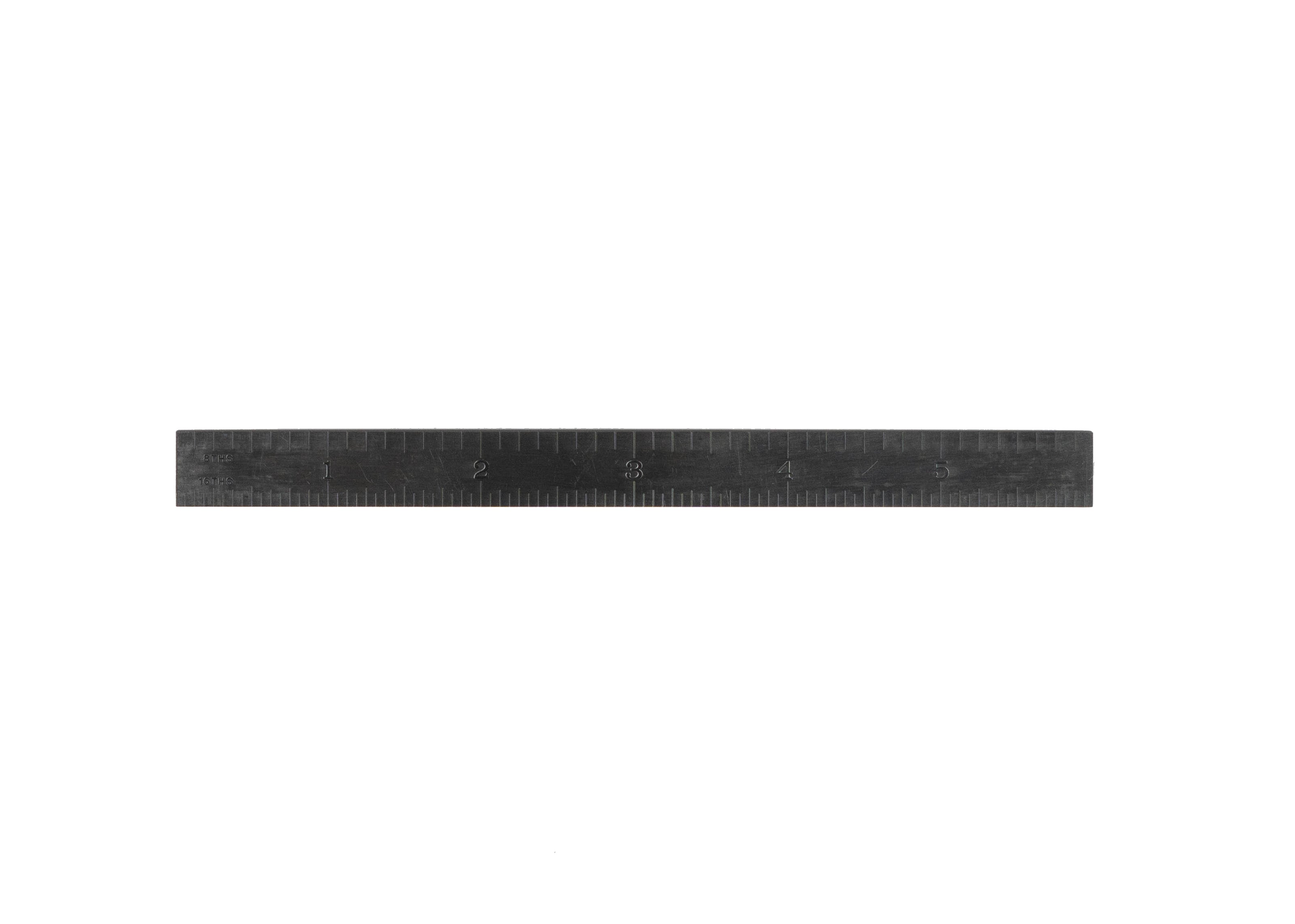 Black Chrome Rulers (Rigid)