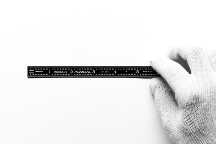 Black Chrome Rulers (Flexible)