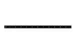 Black Chrome Rulers (Rigid)
