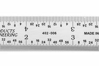 Adjustable Hook Rulers | PEC Tools close-up showing precision measurements and durable design.