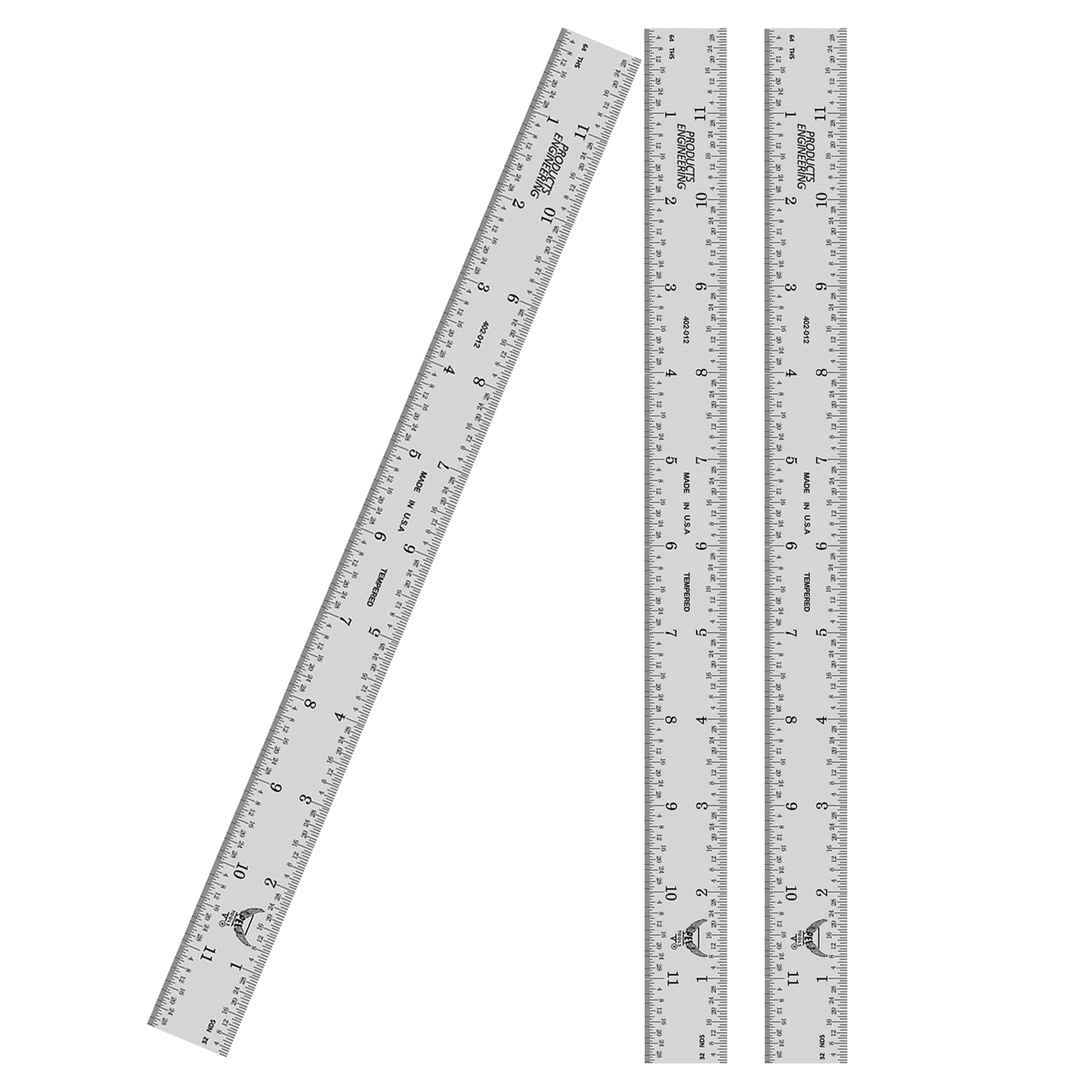 Rigid Stainless Steel Rulers (Packs)
