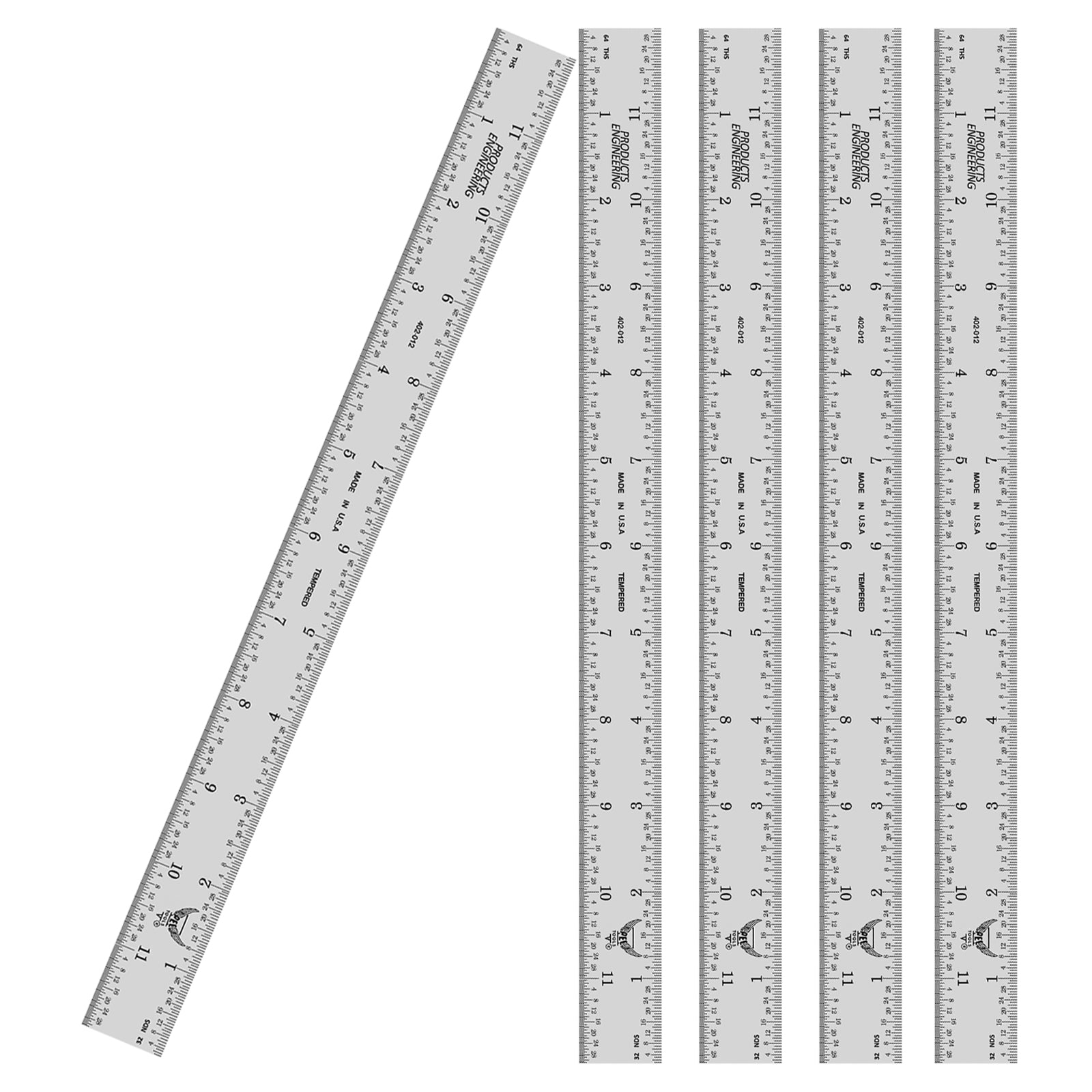 Rigid Stainless Steel Rulers (Packs)