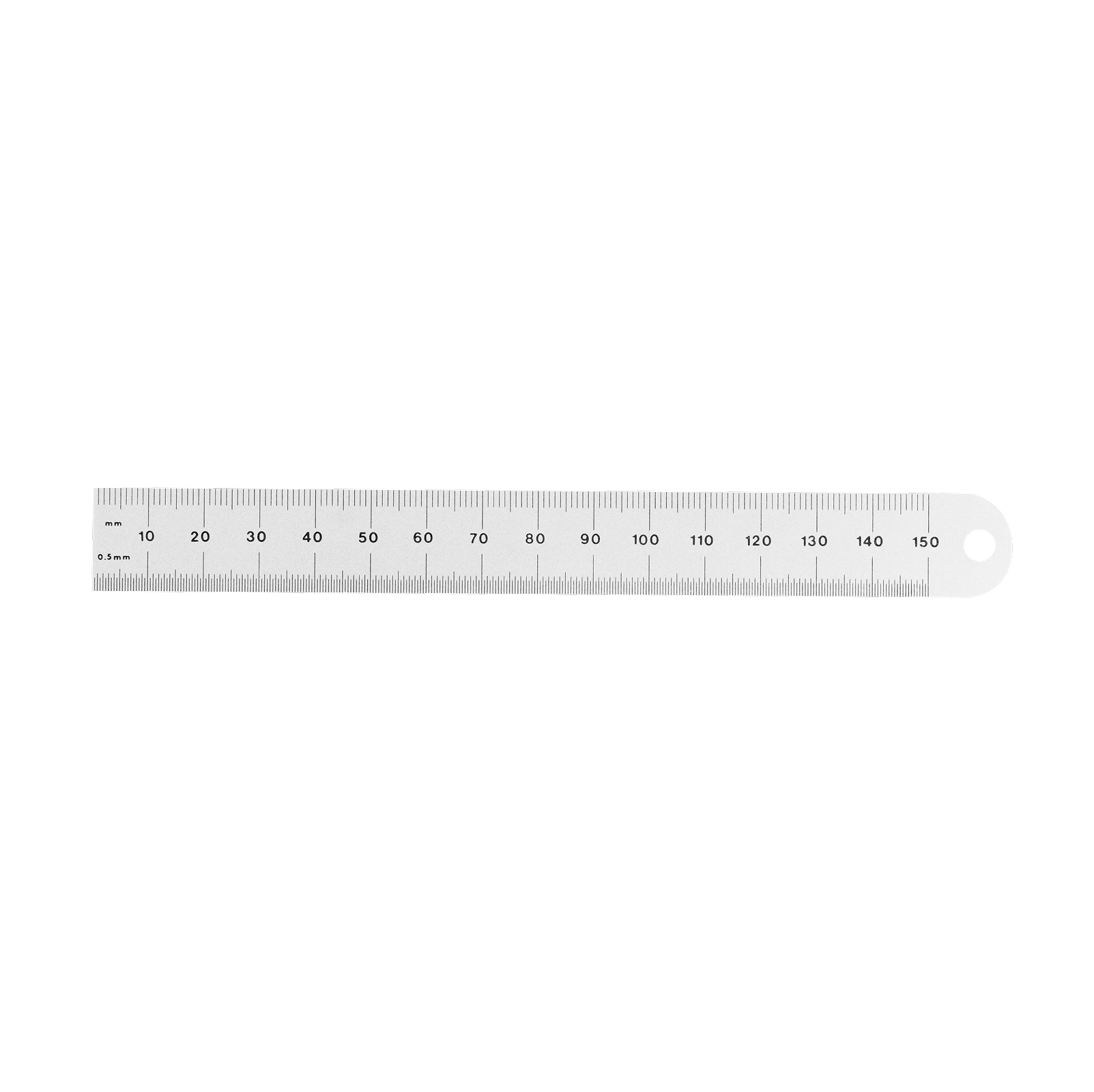Rigid Round End Specialty Ruler