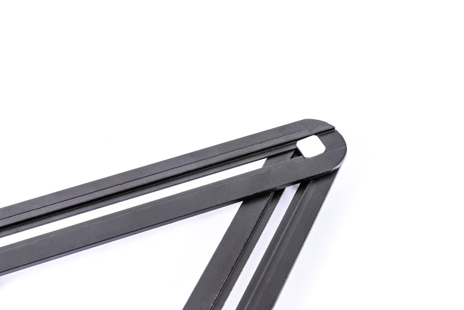 4-Piece Multi-Angle Measuring Ruler | Adjustable Layout & Template Tool