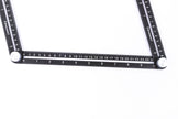 4-Piece Multi-Angle Measuring Ruler | Adjustable Layout & Template Tool