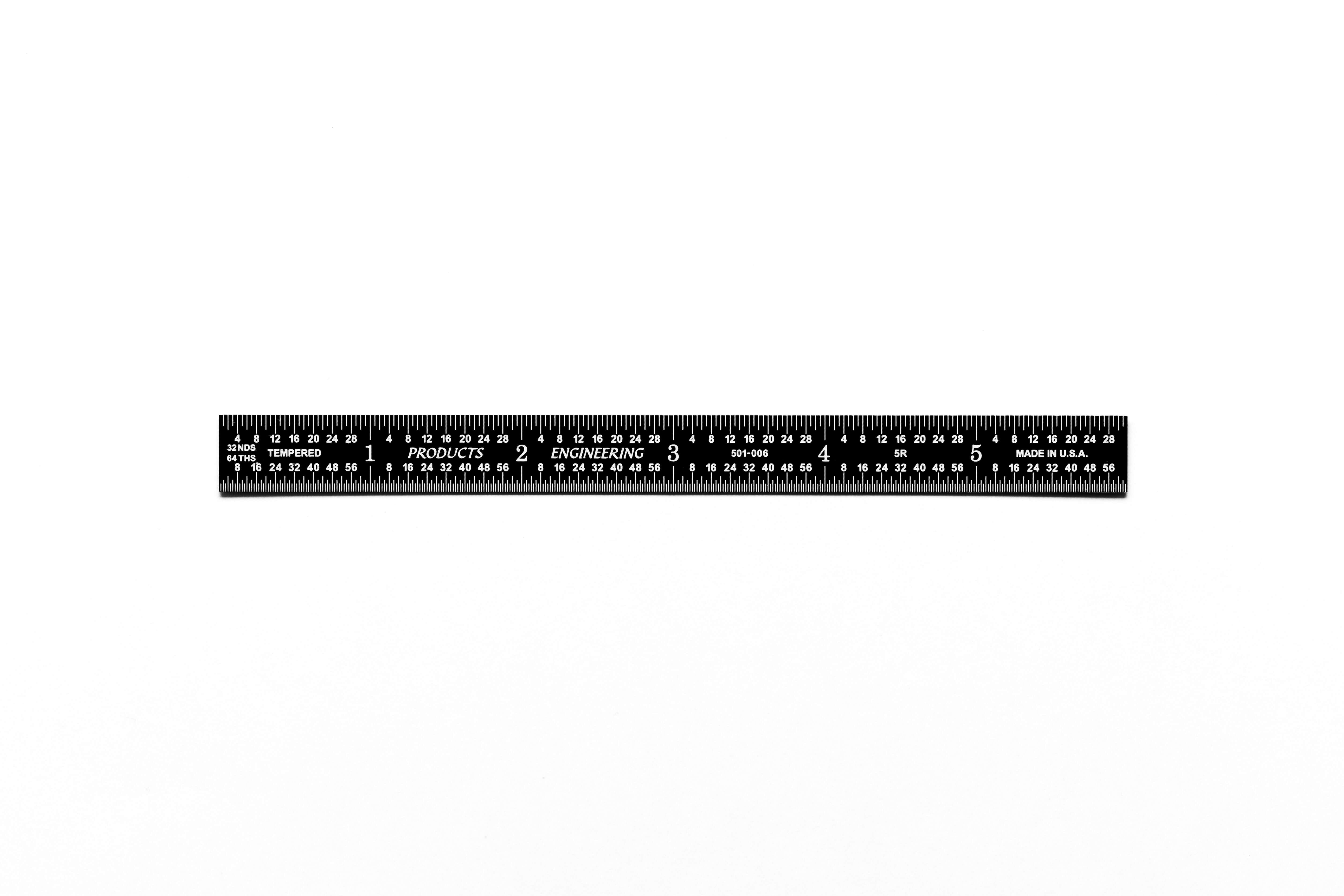 Black Chrome Rulers (Flexible) – PEC Tools
