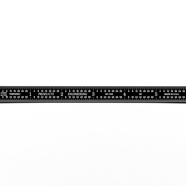 Black Chrome Rulers (Flexible)
