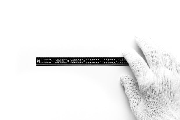 Black Chrome Rulers (Flexible)