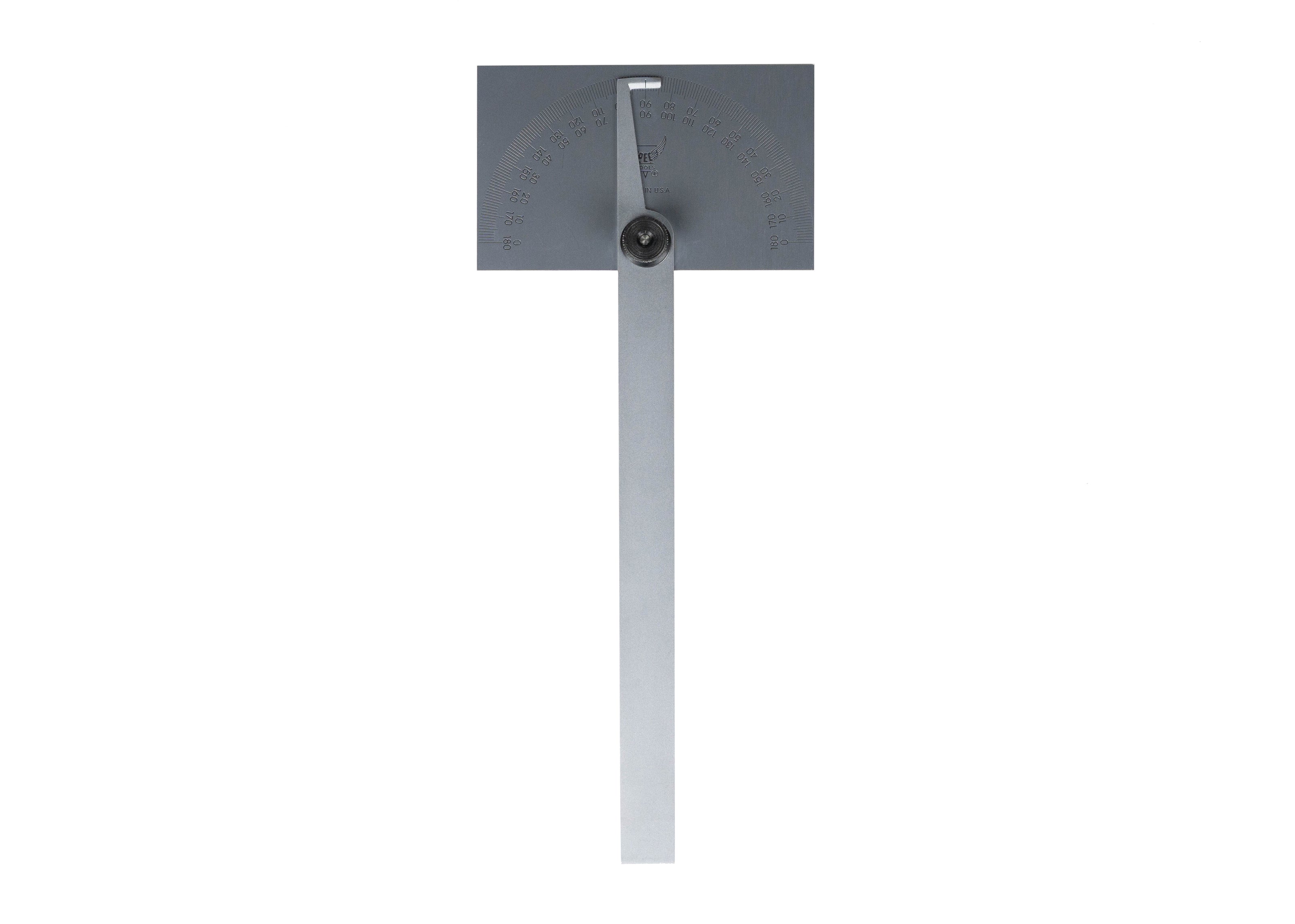 Rectangular Head Protractor Rectangle Protractors – PEC Tools