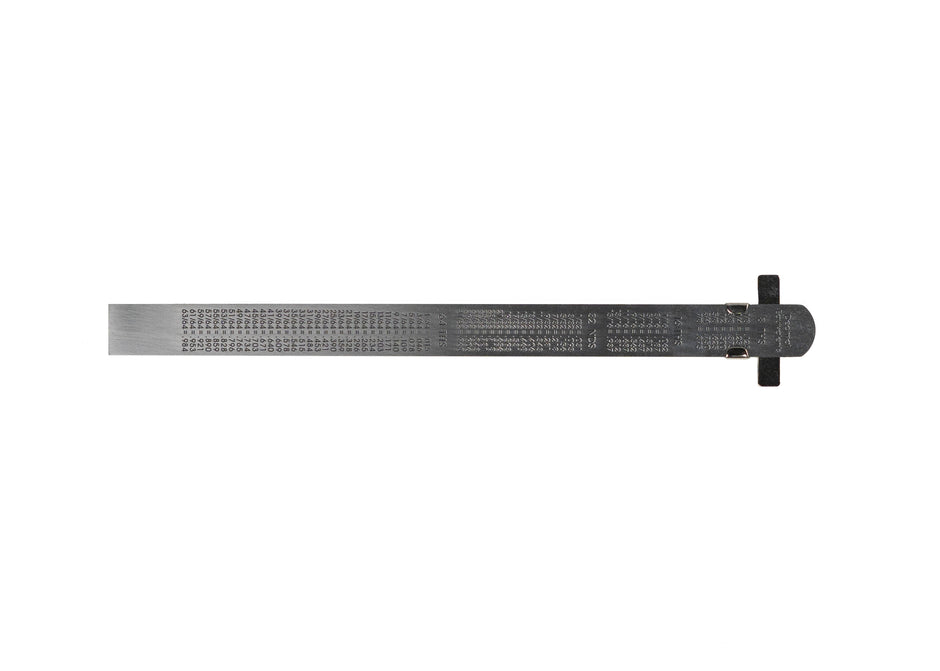 Specialty Rulers-Round End Rulers, Stainless Steel