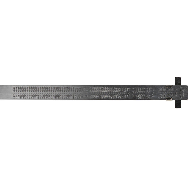 Specialty Rulers-Round End Rulers, Stainless Steel