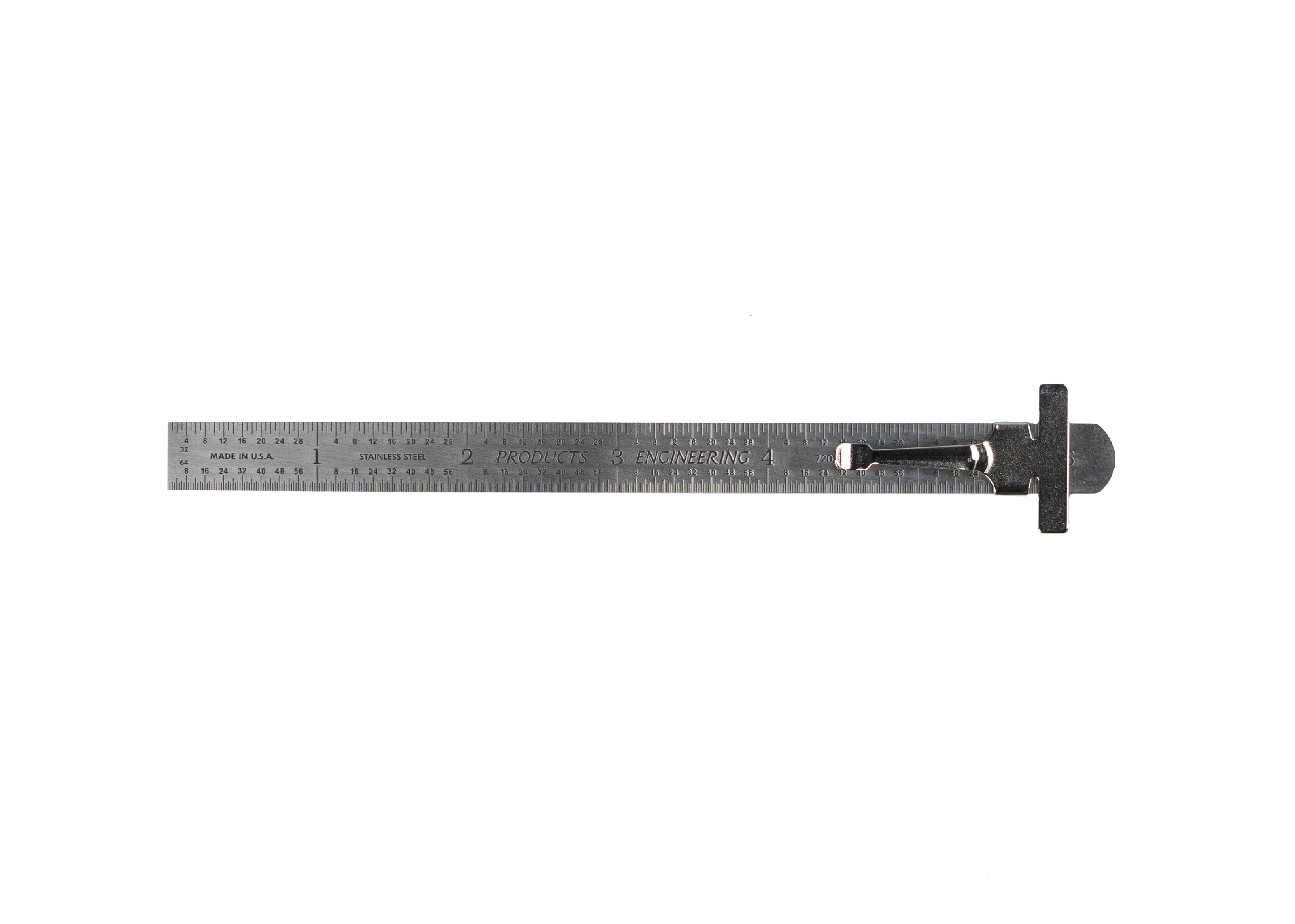 Specialty Rulers-Round End Rulers, Stainless Steel