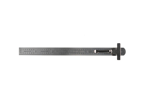 Specialty Rulers-Round End Rulers, Stainless Steel