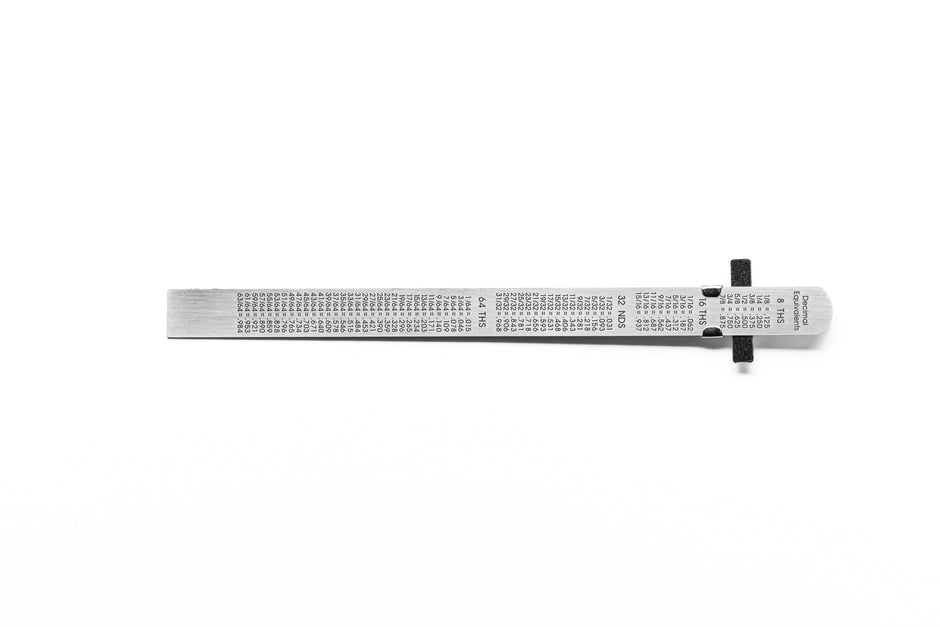 Flexible Round End Specialty Rulers with Clip, Stainless Steel (Packs)