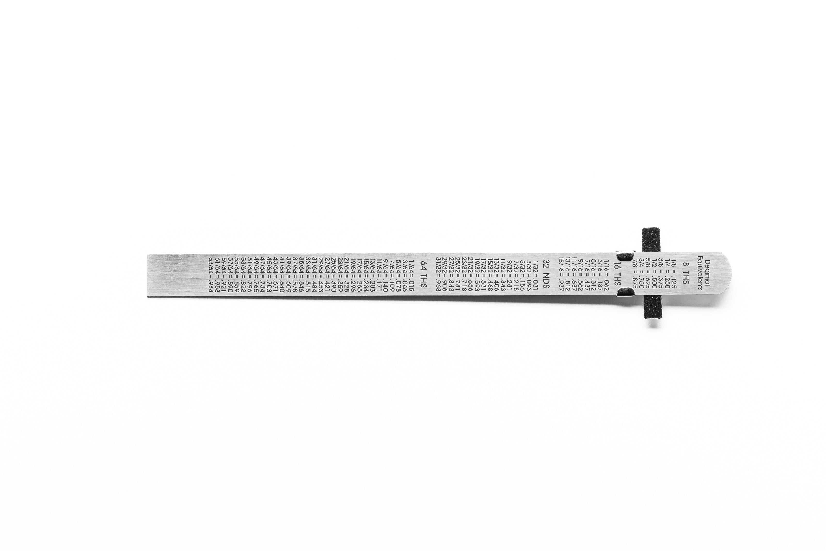 Flexible Round End Specialty Rulers with Clip, Stainless Steel (Packs)
