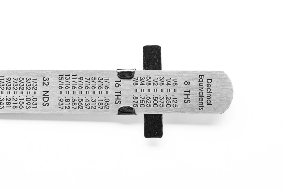 Flexible Round End Specialty Rulers with Clip, Stainless Steel (Packs)